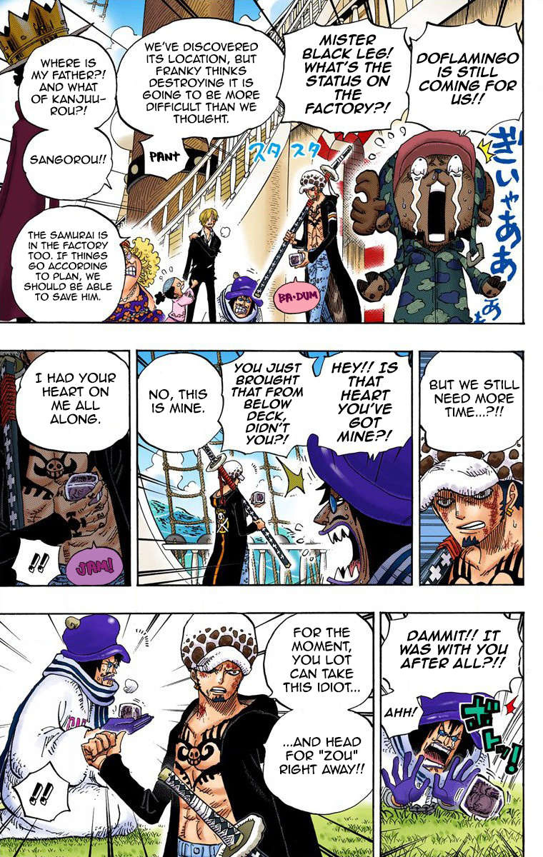 One Piece - Digital Colored Comics Chapter 724 12